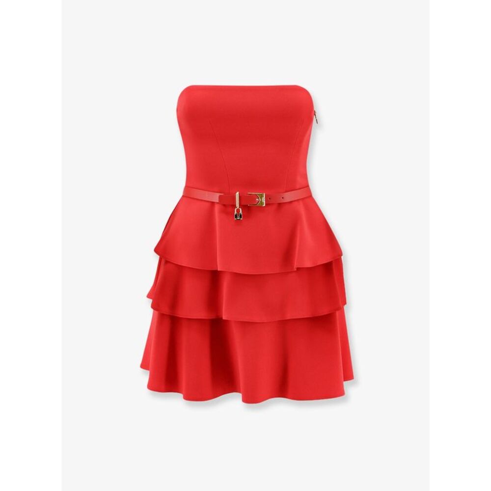 Elisabetta Franchi Women Mini Dress With Bustier Detail